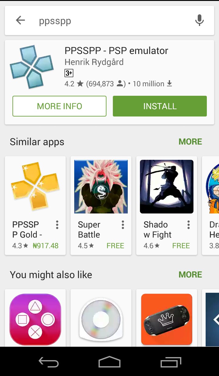 Ppsspp Anime Games For Android